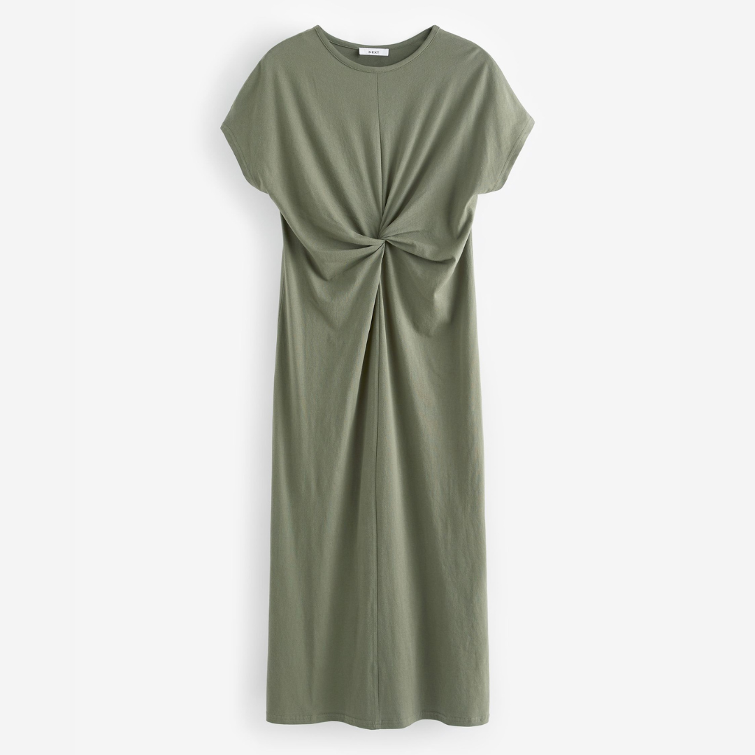 Twist Short Sleeved T-Shirt Summer Dress By NEXT