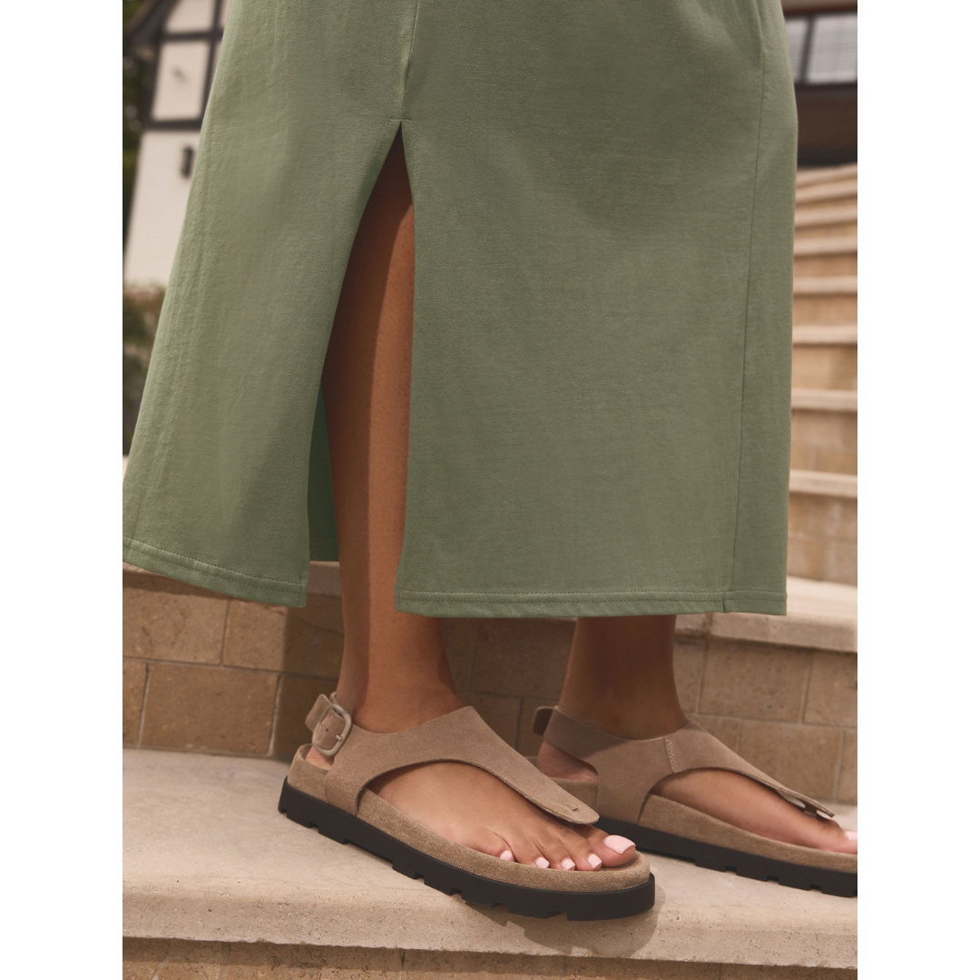 Twist Short Sleeved T-Shirt Summer Dress By NEXT