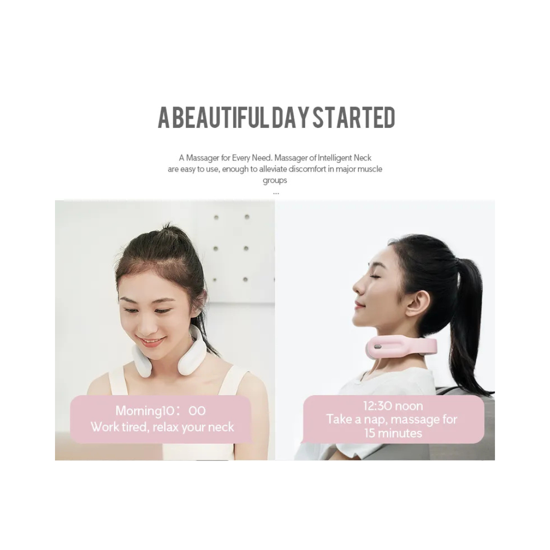 Intelligent Neck & Shoulder Massager with Heat Cervical Spine Relaxation Device