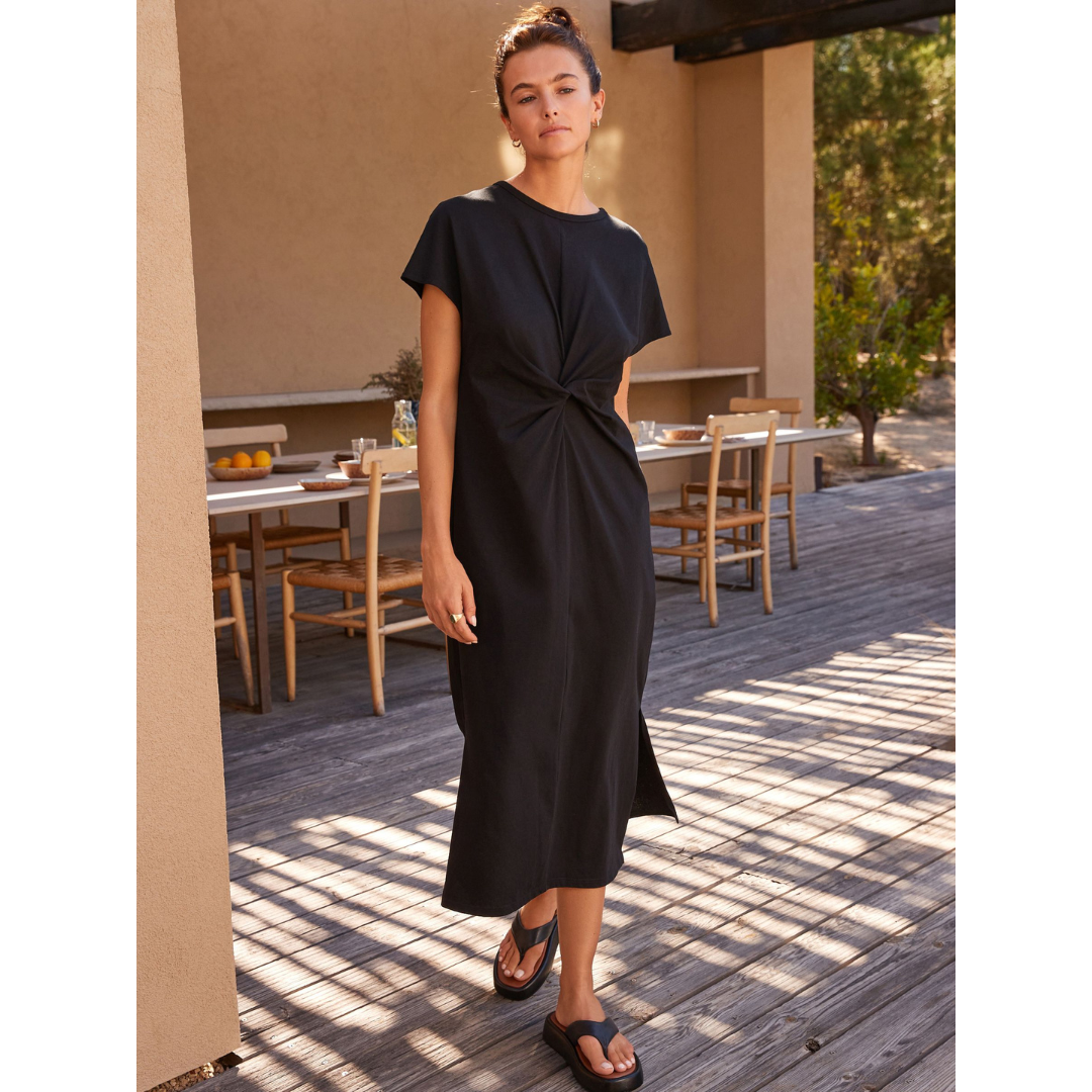 Twist Short Sleeved T-Shirt Summer Dress By NEXT